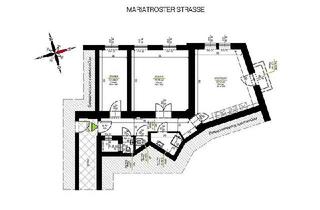 Wohnung mieten in Hilmteichstraße 119, 8043 Graz, Erstbezug: Sanierter 3 ZIMMER-Altbau + sonniger Balkon + neue Einbauküche + neue Sanitäranlagen (Bad + WC) + nähe KF-Universität bzw. LKH-Graz!