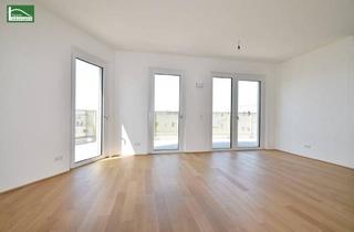 Wohnung kaufen in Gerasdorfer Straße 105, 1210 Wien, Sie werden es lieben – durchdachte Grundrisse mit Freiflächen im Grünen – Niedrig-Energie-Standard