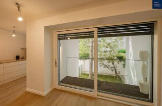 Wohnung kaufen in 1130 Wien, Stilvolle 2-Etagen-Designerwohnung mit Garten, Atrium & Terrasse – perfekt für Paare & Homeoffice