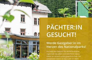 Gastronomiebetrieb mieten in Mallnitz 36, 9822 Mallnitz, Gastgeber:in gesucht! Café im BIOS Nationalparkzentrum Hohe Tauern zu verpachten