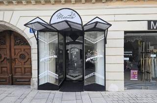 Geschäftslokal mieten in Schmidtgasse 25, 4600 Wels, Kleine Geschäftsfläche in der Fußgängerzone, A-Lage - SOFORT VERFÜGBAR - optional wäre auch ein Frisörsalon fortführbar!