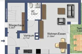 Maisonette mieten in Oberfranking 7, 5131 Franking, Dreizimmer Maisonette mit Balkon ab 1.September in Franking - Heizung inklusive
