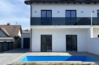 Doppelhaushälfte kaufen in 4614 Marchtrenk, Doppelhaushälfte mit hochwertiger Ausstattung und Swimmingpool