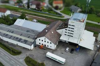Lager mieten in Bahnhof, Anschlussstelle A 8, 4980 Antiesenhofen, Vielseitiges Betriebsobjekt inkl. Lagehalle, Silogebäude, Werkstatt, Bürogebäude