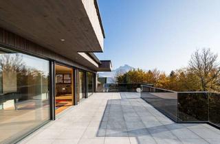 Penthouse kaufen in 5310 Mondsee, Penthouse am Mondsee - Ein Rückzugsort der Extraklasse! Hochwertige Vollholz-Architektur, 4 Terrassen und spektakulärer Panoramablick auf den Mondsee - bezugsfertig und barrierefrei.