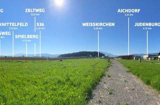 Grundstück zu kaufen in Rattenbergerweg, 8753 Aichdorf, GEWERBEGRUNDSTÜCK MIT GARAGENKONZEPT für 87 Garagen - ANLAGE MIT ZUKUNFT in Aichdorf bei Fohnsdorf