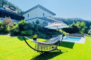 Einfamilienhaus kaufen in Sonnbergweg, 8772 Traboch, Traboch: Einziehen statt bauen - hochwertiges Einfamilienhaus inkl. Panoramablick & traumhafter Ruheoase mit Pool