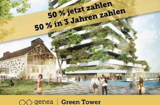 Wohnung kaufen in Am Steinfeld 8/217, 8020 Graz, AKTION 50/50 | Grüner Wohntraum | Provisionsfrei | Green Tower in Reininghaus mit Blick auf den Schloßberg