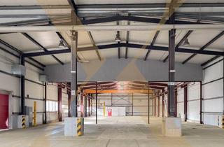 Lager mieten in 4481 Asten, Beheizbare Lagerhalle mit ca. 7 bis 9 Meter Hallenhöhe, diversen Krananlagen, Freiflächen etc. in Asten zu vermieten!