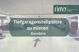 Garagen mieten in 6850 Dornbirn, Tiefgaragenplätze in Dornbirn