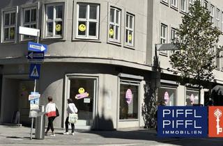 Geschäftslokal mieten in Landstraße, 4020 Linz, Attraktive Ecklage auf der Landstraße - Große Auslagen!