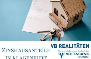 Wohnung kaufen in 9020 Klagenfurt, Zinshausanteile in repräsentativen Lagen in Klagenfurt zu verkaufen!