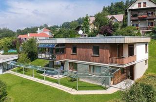 Villen zu kaufen in Wörther See, 9201 Krumpendorf am Wörthersee, "Architektenseeblickvilla" mit separatem Appartement in Krumpendorf am Wörthersee