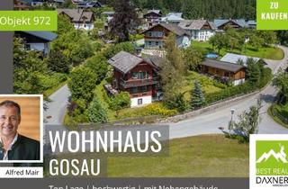 Einfamilienhaus kaufen in 4824 Gosau, Geschmackvoll saniertes Einfamilienhaus mit Nebengebäude