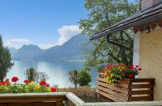 Villen zu kaufen in Unterach Und Mondsee, 4866 Unterach am Attersee, Charmante Altbauvilla mit Potenzial - direkt am Attersee mit eigenem Seegrundstück und Zweitwohnsitzwidmung