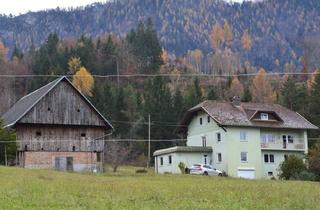 Immobilie kaufen in Faaker See, 9184 Sankt Jakob im Rosental, Land- und Forstwirtschaftliche Flächen arrondiert ca. 7,6 ha mit großem Wohnhaus und Stallgebäude u. 900 m² Bauland