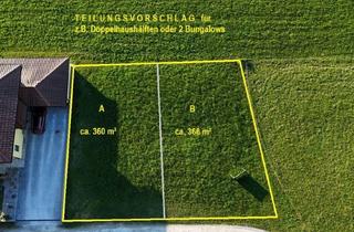 Grundstück zu kaufen in Feldgasse, 6322 Kirchbichl, KIRCHBICHL - 726 m² Baugrund - mit Möglichkeit zur TEILUNG - ein Stück Natur in sehr guter, ebener Lage