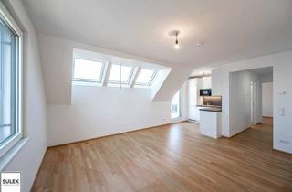 Wohnung mieten in Maurichgasse, Wagramer Straße, Donauzentrum, 1220 Wien, Großzügige 3-Zimmer-Dachgeschosswohnung mit Balkon & Terrasse - Südwest-Ausrichtung - Nähe Kagran / Donauzentrum