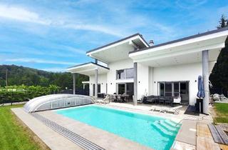 Haus kaufen in 8101 Sankt Veit, Modernes Designerhaus nahe Graz mit Pool, Photovoltaik und 6m Raumhöhe. Hochwertigste Ausstattung.