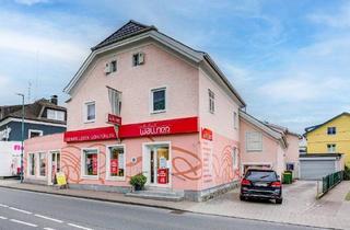 Haus kaufen in 5110 Oberndorf bei Salzburg, Oberndorf: Großes Geschäftshaus mit 2 Wohnungen + 1 Geschäft NEUER PREIS! "Alles unter Dach und Fach!"
