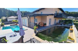 Wohnung kaufen in 5261 Helpfau, Wohnparadies mit Pool,Teich, Einliegerwohnung und Doppelcarport in absoluter Ruhelage