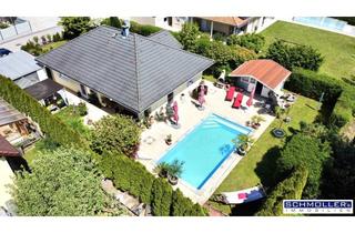 Haus kaufen in Gunskirchen, 4625 Offenhausen, Wohlfühl-Bungalow mit Pool in idyllischer Lage