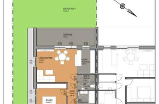 Wohnung mieten in 4470 Enns, Neubau-Erstbezug: 6 barrierefreie 3-Zimmer-Mietwohnungen in sehr guter Wohnlage - mit Terrasse, Balkon oder Eigengarten