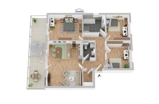 Penthouse mieten in 6234 Brandenberg, Neuwertige, sonnige Penthousewohnung in Ruhelage