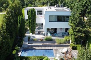 Villen zu kaufen in 4600 Schleißheim, Exklusive Architektenvilla in Ruhelage mit Fernblick