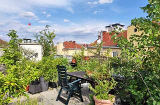 Wohnung kaufen in Reinprechtsdorfer Straße, 1050 Wien, GEMEINSCHAFTSDACHTERRASSE: Garconniere in Hofruhelage