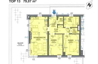 Wohnung mieten in 3321 Ardagger Markt, Betreutes Wohnen Ardagger Markt - schöne 3 Zimmerwohnung mit herrlichem Balkon