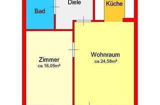 Wohnung mieten in Am Arlandgrund, 8045 Graz, großzügige 2-Zimmerwohnung mit Balkon und Tiefgarage am Mur-Radweg in Andritz - Am Arlandgrund