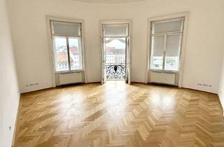 Büro zu mieten in Naschmarkt, 1060 Wien, Helles Altbau-Büro direkt am Naschmarkt mit Klopfbalkon