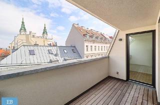 Wohnung kaufen in Fuhrmannsgasse, 1080 Wien, HISTORISCH TRIFFT TREND - Schöne Dachwohnung mit Blick auf die Maria Treu Kirche