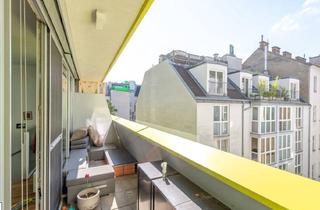 Maisonette mieten in Kaiserstraße, 1070 Wien, Ab Oktober: ruhige 3 Zimmer Maisonette Wohnung inkl. südseitiger Loggia in beliebter Lage - nahe U6 & Mariahilfer Straße!