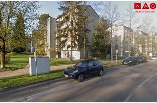 Büro zu mieten in Muldenstraße, 4020 Linz, Geschäfts-/Büro-/Ordinationsfläche mit XL-Schaufenstern u. (Portal-)Erweiterungspotential (+ ca. 10 m²) inkl. 14 m² Einzelgarage - 1A Preis-/Leistung, direkt neben dem (Vital-)Zentrum Muldenstraße!