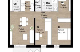 Wohnung mieten in Ankerstraße 2 & 2A, 8054 Graz, Geförderte Neubauwohnung mit Balkon und 3 Zimmern