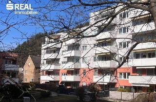 Wohnung mieten in 8700 Leoben, 3-Zimmer-Mietwohnung mit Tiefgaragenparkplatz, Terrasse und Garten in Leoben-Göss