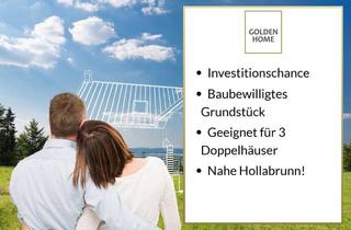 Grundstück zu kaufen in 2020 Aspersdorf, Investitionschance: Baubewilligtes Grundstück für 3 Doppelhäuser nahe Hollabrunn!