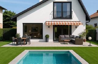 Einfamilienhaus kaufen in Praunstraße, 2103 Langenzersdorf, EINFAMILIENHAUS mit POOL und GARTEN auf 1000 m² Pachtgrund - Einmalige Gelegenheit