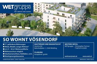 Wohnung mieten in Südheide 6/6, 2334 Vösendorf, Junges Wohnen | Gartenwohnung | Top 6