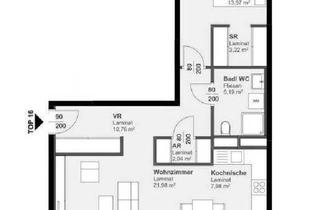 Wohnung mieten in 8020 Graz, Top geschnittene Wohnung mit großer Loggia I inklusive Schrankraum!