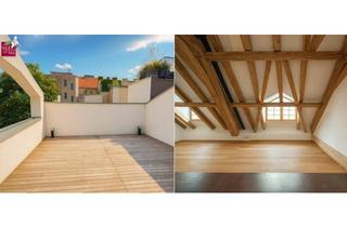 Wohnung kaufen in Karmelitermarkt, 1020 Wien, 4-Zimmer-Dachgeschosswohnung mit Galerie & Terrasse in unmittelbarer Nähe zum Karmelitermarkt