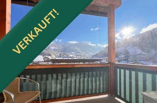 Wohnung kaufen in 5602 Wagrain Markt, 3-Zi.-Whg mit 2 Balkonen und Panoramablick in Wagrain