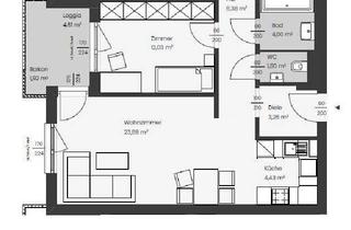 Wohnung kaufen in Felix Iribauer-Straße, 3200 Ober-Grafendorf, ***BIS JAHRESENDE FERTIGGESTELLT: wunderschöne 3-Zimmer-Wohnung mit Loggia - KLIMAAKTIV Gold ausgezeichneter Neubau - keine Provision für den Käufer - Nähe St. Pölten / Wohnpark Ober-Grafendorf - ökologisch, hochmodern, ausgezeichnet ***