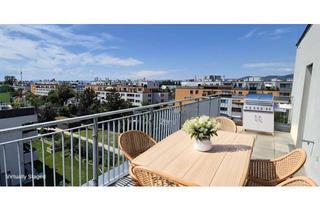 Wohnung kaufen in Axel-Corti-Gasse, 1210 Wien, PREISREDUKTION! Wie Erstbezug: 2-Zimmer-Wohnung mit 19m² Dachterrasse und Fernblick