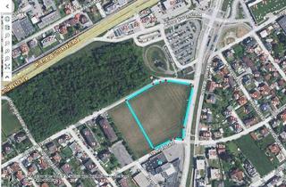 Grundstück zu kaufen in 4050 Traun, Gewerbegrundstück mit MB1 Widmung an der Trauner Kreuzung KLEINERE GRÖSSEN AUF ANFRAGE