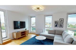 Wohnung kaufen in Axel-Corti-Gasse, 1210 Wien, PREISREDUKTION! Wie Erstbezug: 2-Zimmer-Wohnung mit 19m² Dachterrasse und Fernblick