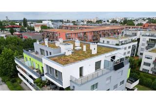 Wohnung kaufen in Axel-Corti-Gasse, 1210 Wien, Wie Erstbezug: 2-Zimmer-Wohnung mit 19m² Dachterrasse und Fernblick