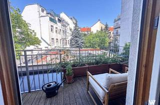 Wohnung kaufen in Johnstraße, 1150 Wien, Zwei Zimmer Altbautraum mit großzügigem Balkon | Nähe U3 Johnstraße